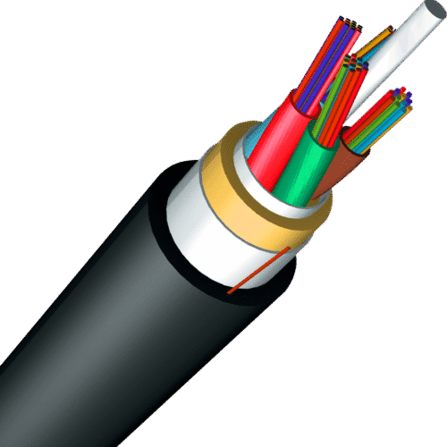 Multicom - NT-ADSS-xxx-yM-DM - ADSS Fiber Cable, 100 & 200 Meter Span