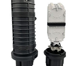 Nanda Technologies - NT-DOME-420205-144-6/24-1/4H-ZR - FTTH Dome Splice Closure, 144 Core