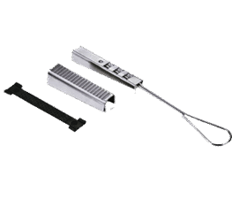 Nanda Technologies - NT-DROPCLAMP-FLAT-B-W - FTTH Drop Wire Clamp - B
