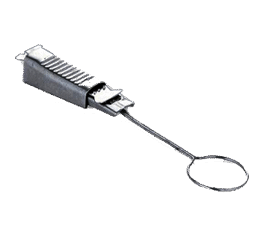 Nanda Technologies - NT-DROPCLAMP-FLAT-E-W - FTTH Drop Wire Clamp - E